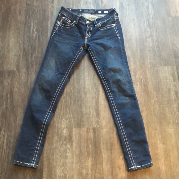 Women’s Miss Me Ankle Skinny Jeans Sz 26 - Picture 1 of 7